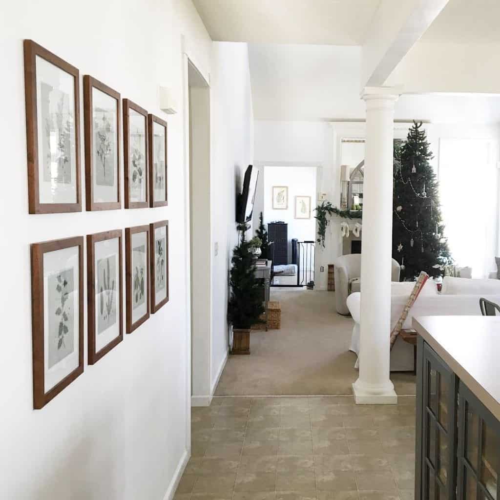 Simply White Paint by Benjamin Moore Family Room Update Simply White Paint by Benjamin Moore Family Room Update