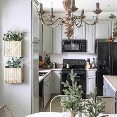 New Gray Paint in the Kitchen After