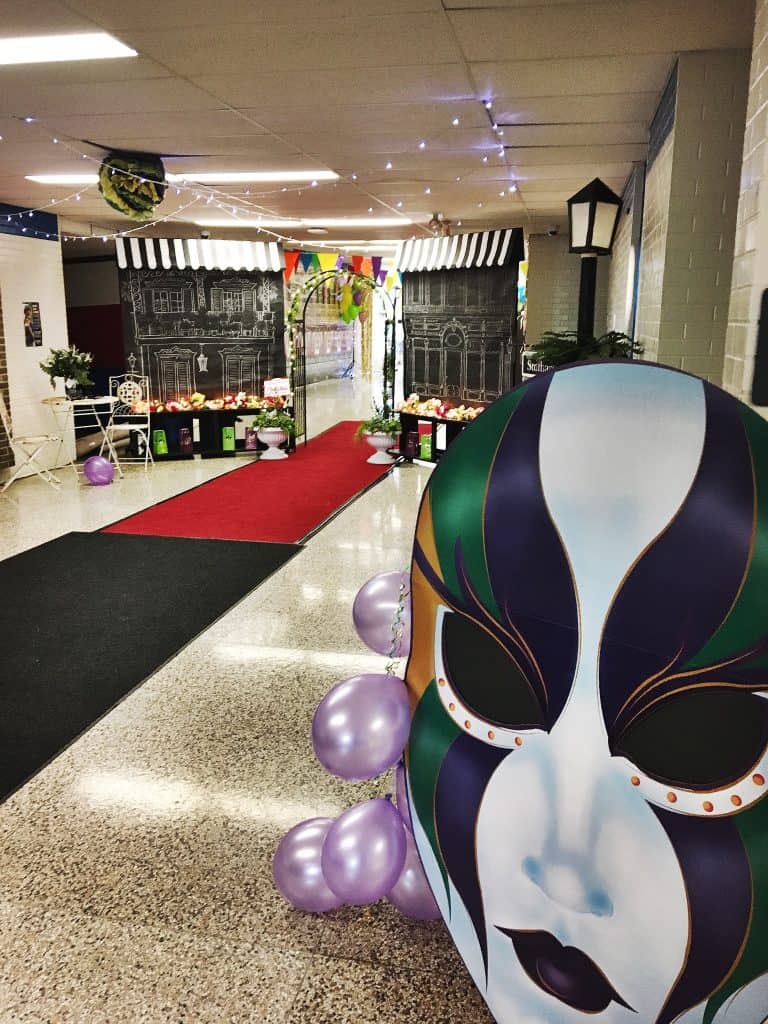 Mardi Gras Decorating Ideas For Prom Snazzy Little Things