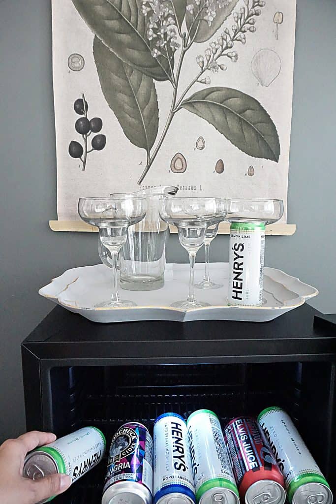 New Air Built In Beer Fridge In Formal Dining Room