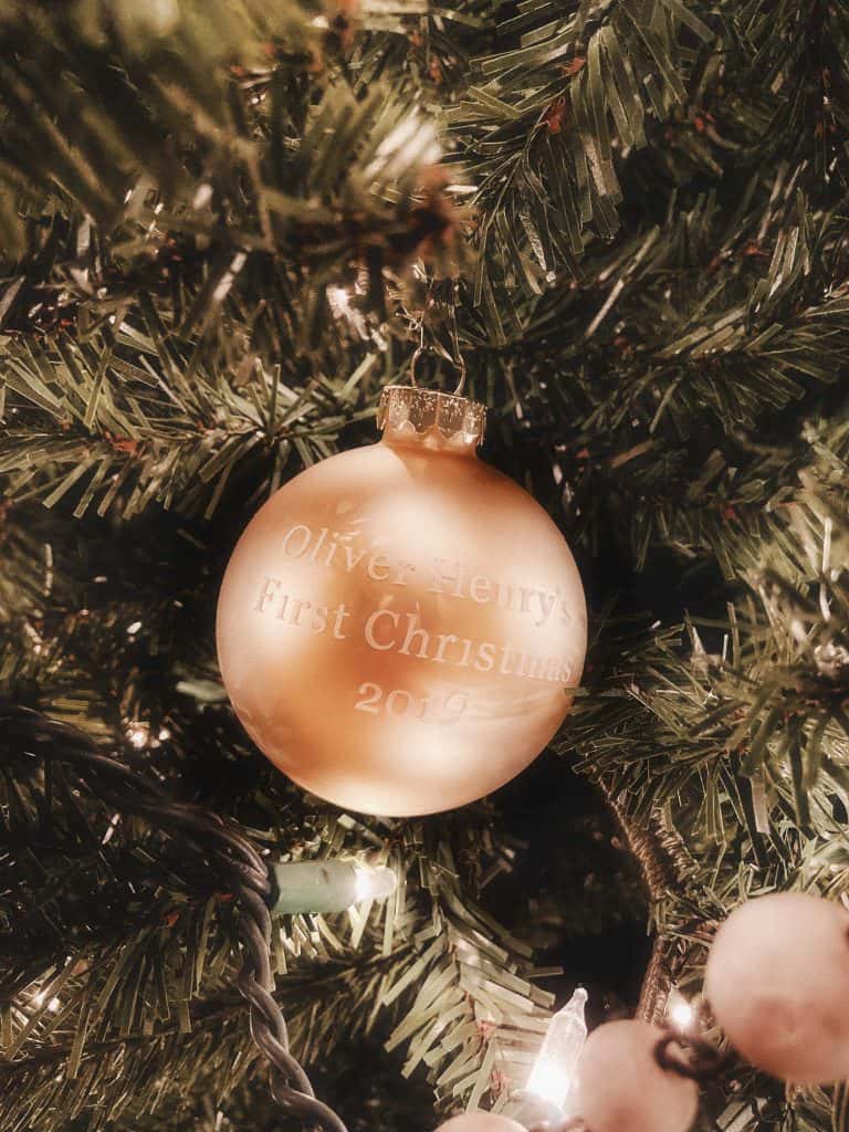 Personalized Ornament with Cricut Explore Air 2 by Snazzy Little Things
