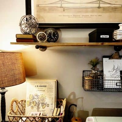 Industrial Craft Room Wall Decor