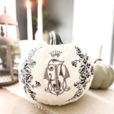 DIY Pumpkin Using a Home Printer