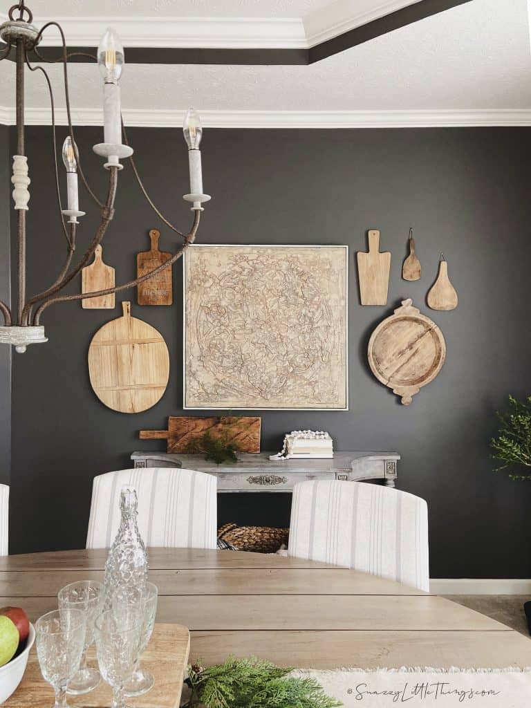 Cutting Board Kitchen Gallery Wall