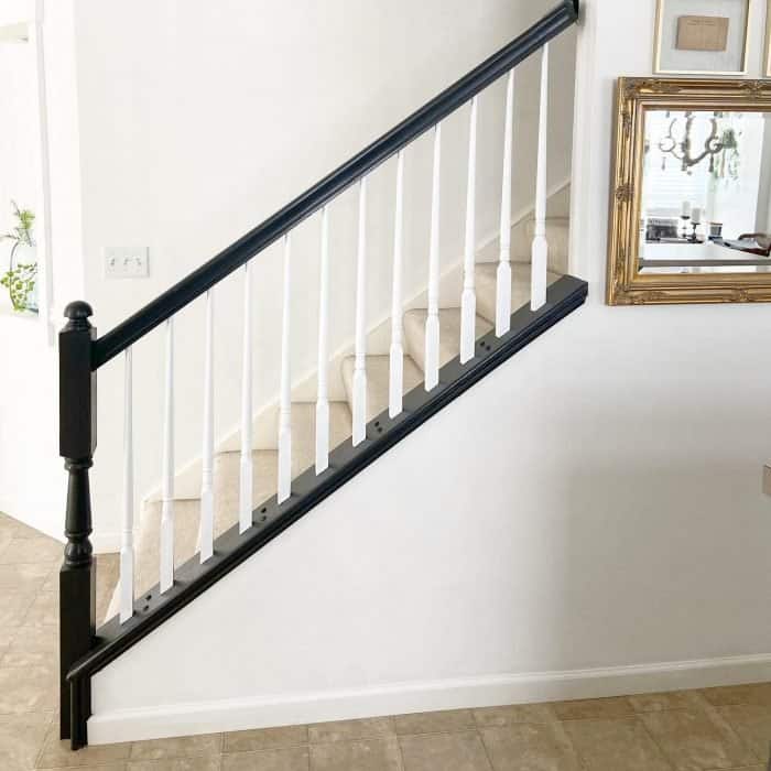How to Paint Stair Railings