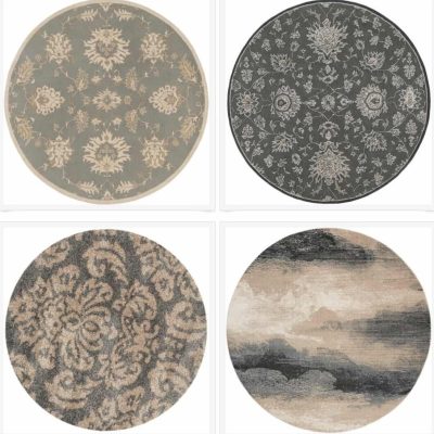 Four Round Rugs that Make a Statment