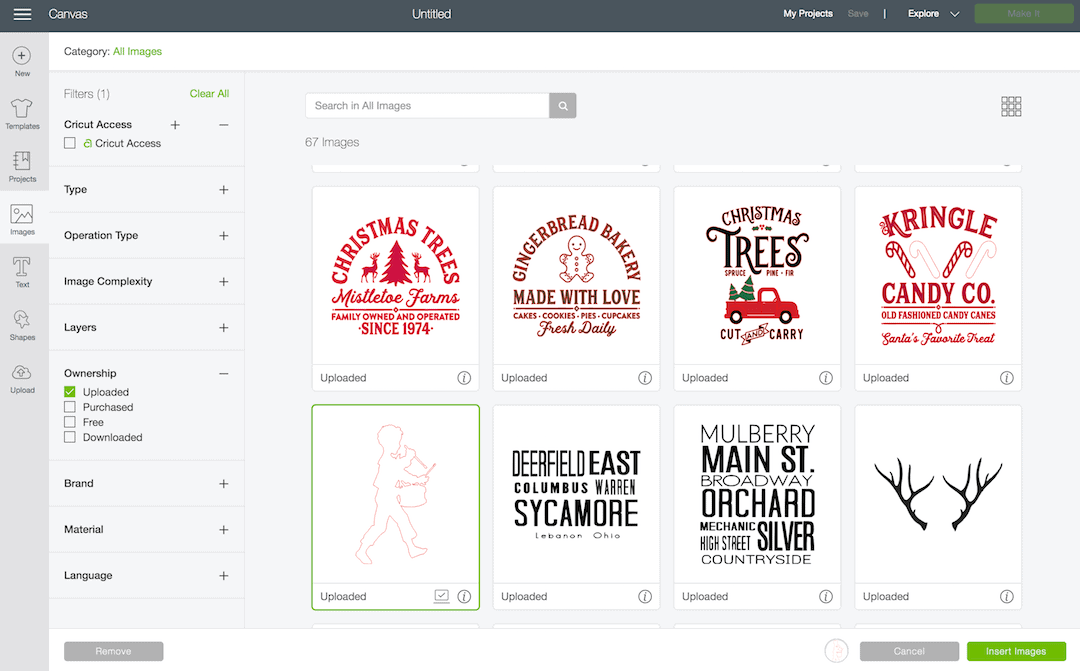 Upload Images Into Cricut Design Space