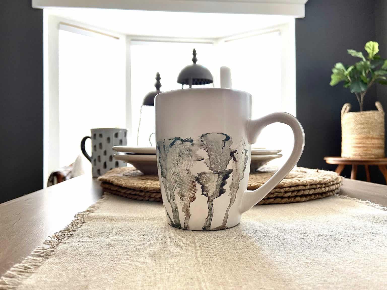 Painted Mugs that Are Dishwasher Safe