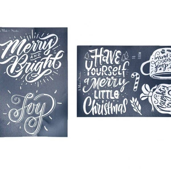 holiday mesh stencil pack 1